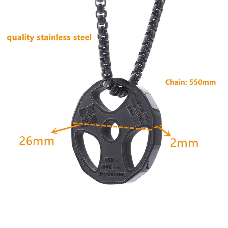 Toji Dumbbell Pendant