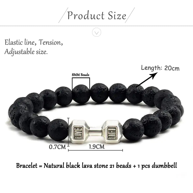 Toji Dumbbell Bracelet